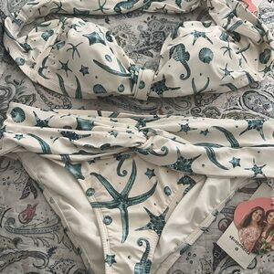 Agua Bendita Oceanic Print Bikini